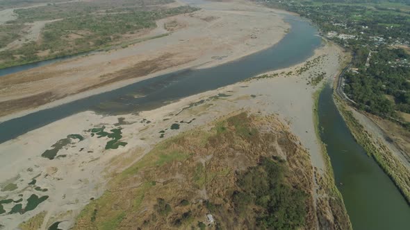 Tropical Landscape Mountain Valley Villages Farmlands alt