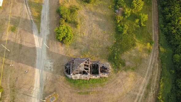 Abandoned Wooden Church