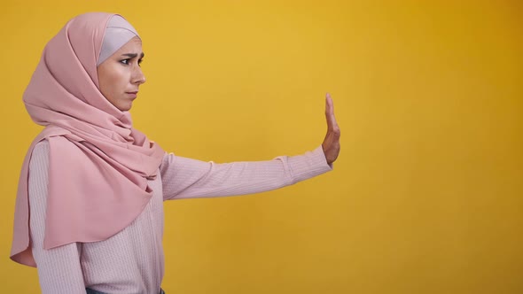 Stop Refusal Denying Woman No Gesture Rejecting alt