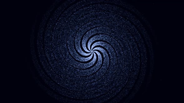 Blue Spiral Motion