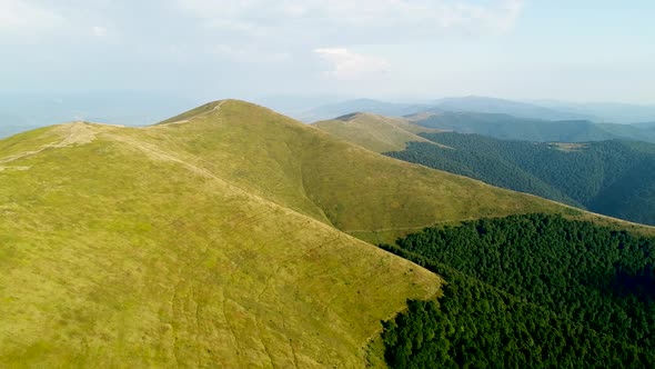 Aerial View of Mount Gemba