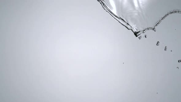 Slo-motion water splashing alt