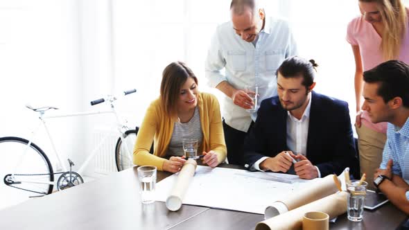 Architectures discussing over blueprint alt