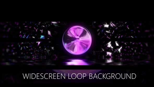 Purple Energy Particles Glow Background alt