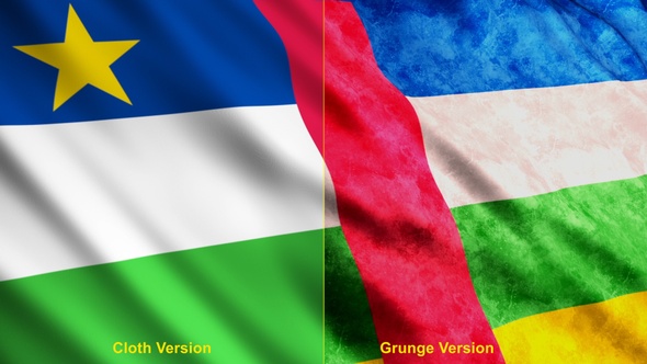 Central African Republic Flags alt