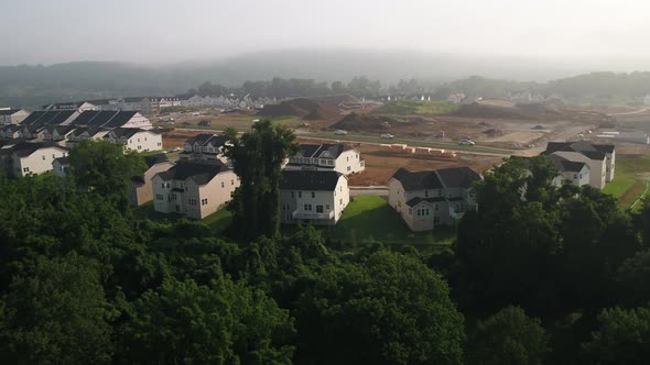 Construction In The Suburbs
