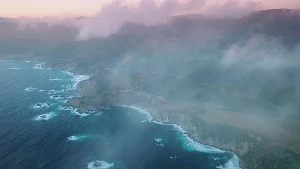 Drone Footage Over Outstanding Beauty of Adventurous Tourist Destination alt