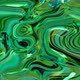 Green Color Pastel Holographic Liquid