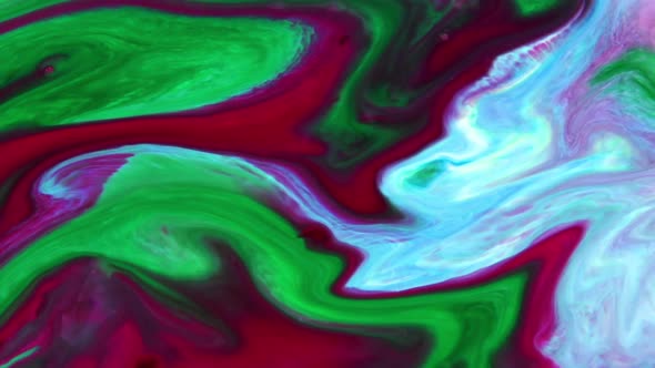 Abstract Colorful Fluid Paint Background 24