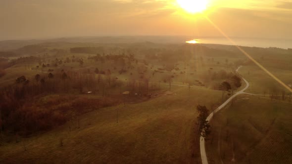 The Golden Sun over the Land alt