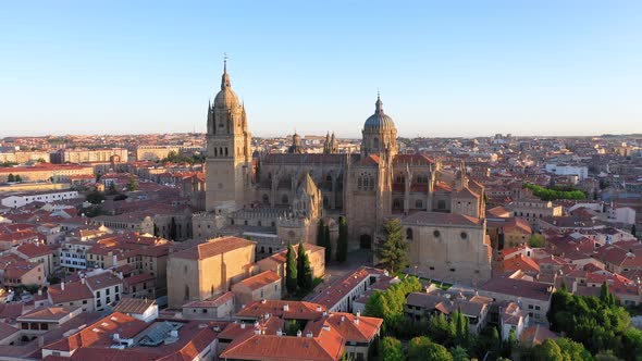 View of Salamanca Cathedral, Spain