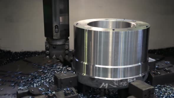 Workpiece processing on turning-and-boring lathe