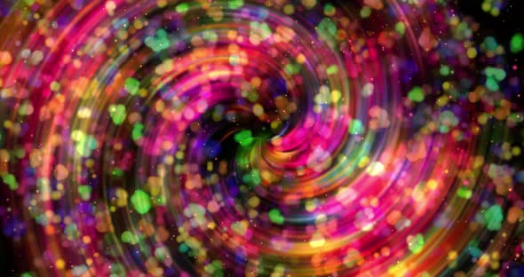 Abstract twirling bubble animation alt