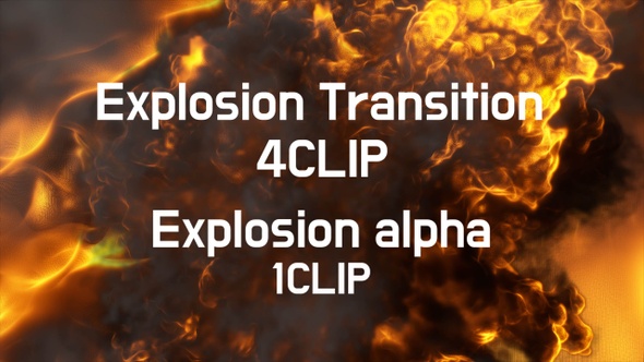 Explosion Transition 5 Clip