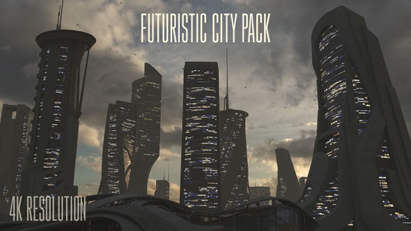 Future City Pack 4K alt