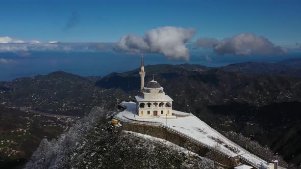 Mosque On Top Of Mountain alt