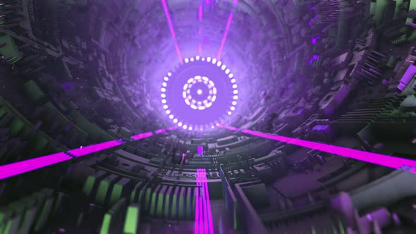 3D Sci-Fi Tunel V66 alt