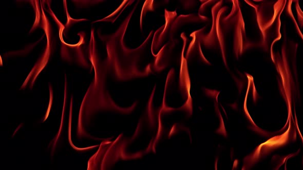 Super Slow Motion Shot of Burning Abstract Background at 1000 Fps alt