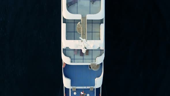 Woman on Luxury Private Yacht in Maldives Ocean alt