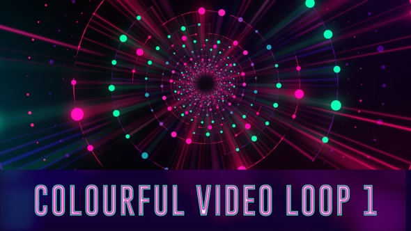 Colourful Video Loop 1