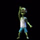 Thiller dancing zombie with alpha - VideoHive Item for Sale