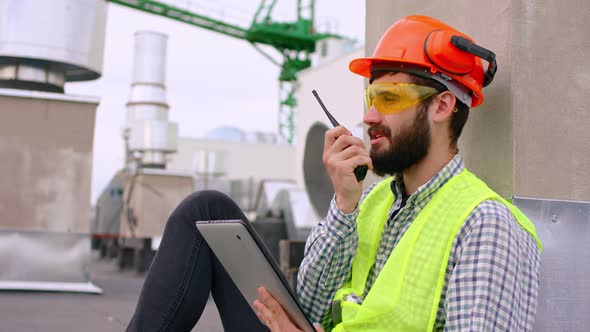 Closeup To the Camera Good Looking Man Architect alt