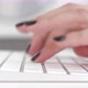 Female Typing On Keyboard - VideoHive Item for Sale