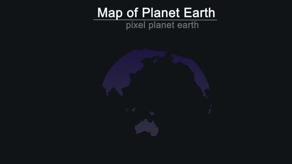 Map Of Planet Earth