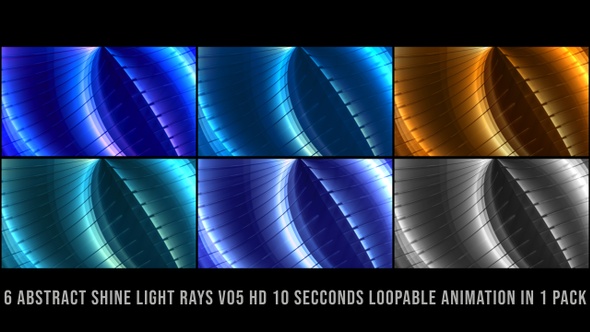 Abstract Shine Light Rays V05