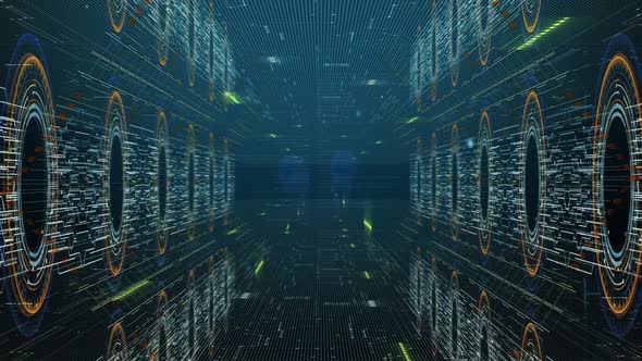 Futuristic Tunnel Background alt