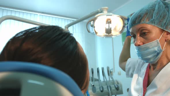 Young Girl on Dental Check-ups