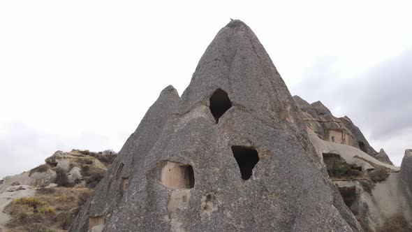 Cappadocia Landscape Aerial View, Turkey, Goreme National Park alt