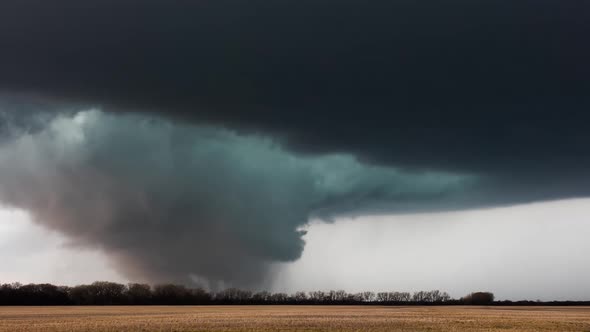 Tornado Alley During A Severe Weather Outbreak (2)