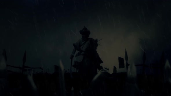 Attila The Hun Surrounded His Army Before Or After A Battle alt