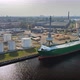 Cargo ship in port - VideoHive Item for Sale