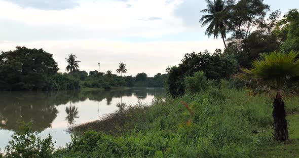 View of Lake and Garden