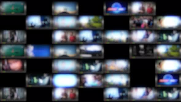 TV Wall Broadcast Studio Control Room 1050 C alt