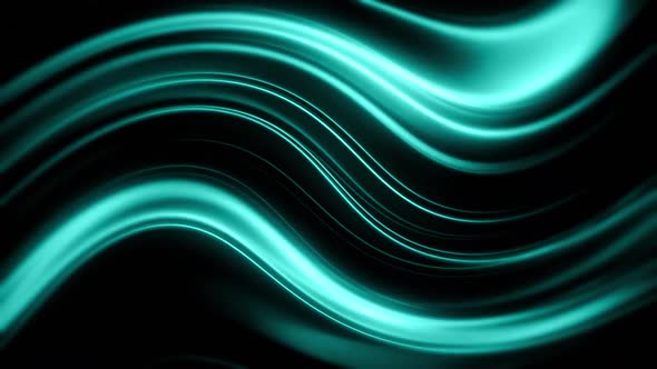 Glow Waves Abstract Background