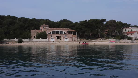 Dron shoot from Croatia - Rogoznica and Trogir alt