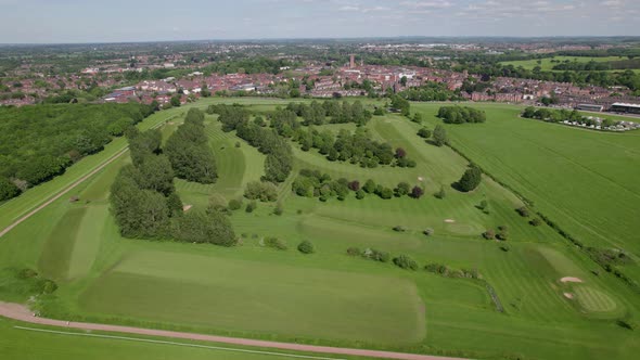 Warwick Golf Centre Warwick Race Course Aerial View