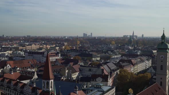Panoramic View of Munich Germany