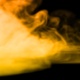 Yellow Smoke Falling 4K 02 - VideoHive Item for Sale