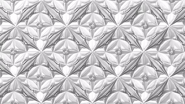 3D Abstract Geometrical Kaleidoscope Transformation alt