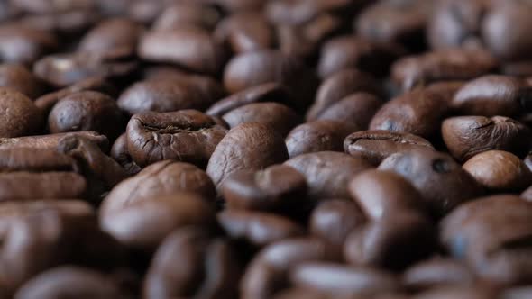 Coffee Beans Rotate Slowly alt