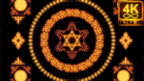 Jewish Star of David Vj Loop 3D Pattern Sacred Geometry 4k Disco Flash Light Vj Glowing Fractals Art alt