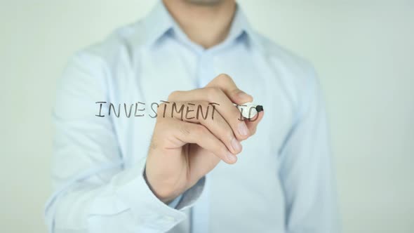 Investment Ideas, Writing On Screen alt