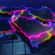 Middle East Map Loop - VideoHive Item for Sale