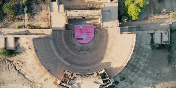 Babylon Archaeological Theater - Iraq Hilla Governorate, the ancient city of Babylon alt