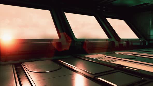 Futuristic Interior of the Spase Base alt