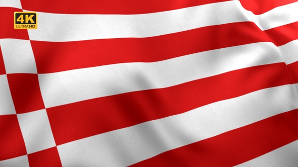 Bremen Flag - 4K alt